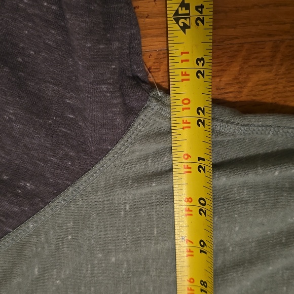 SONOMA BRAND MEN'S BIG AND TALL SOFT CREWNECK GREEN & GRAY SHIRT SIZE LARGE TALL - Picture 8 of 13